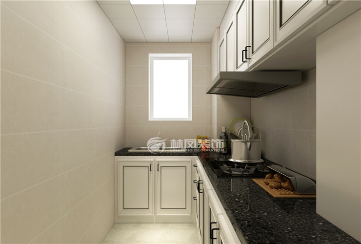 小廚房L型設(shè)計裝修效果圖